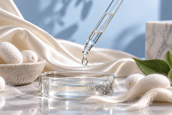 Peptidi di seta: cosa sono e cosa fanno davvero sulla pelle