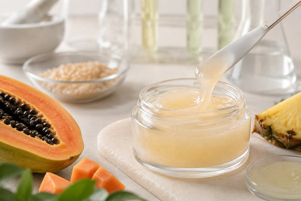 Peeling enzimatico viso: cos'è e perché è diverso da scrub e acidi