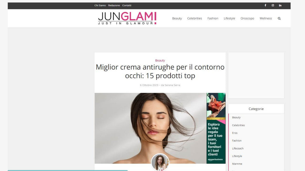 JunGlam - Miglior crema antirughe per il contorno occhi 15 prodotti top