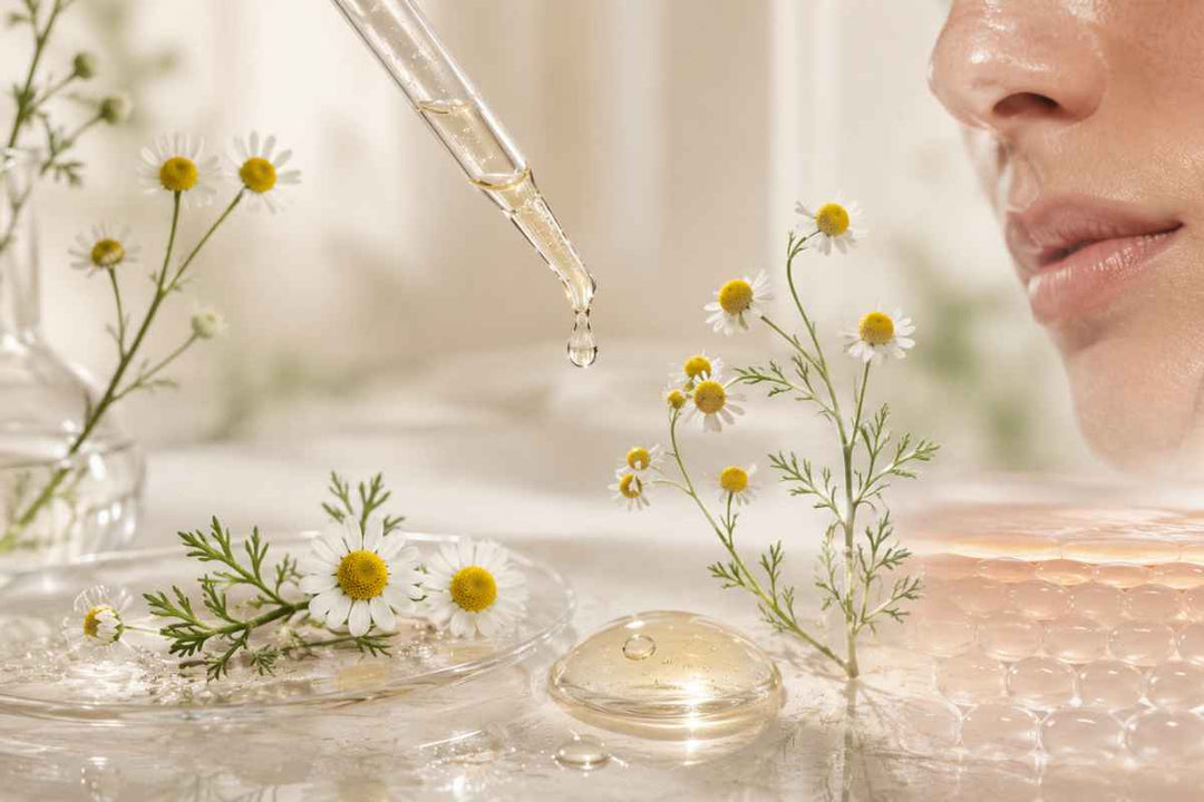 Fiori di camomilla per gli estratti cosmetici lenitivi