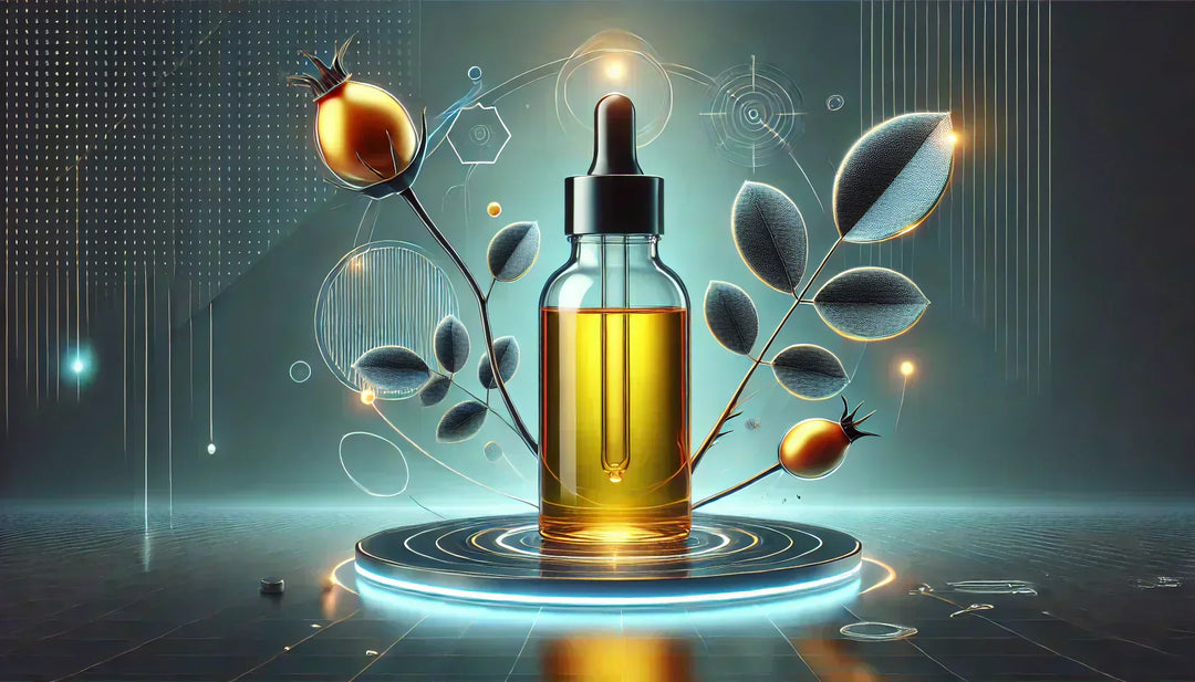 Olio di rosa mosqueta e bacche di rosa canina