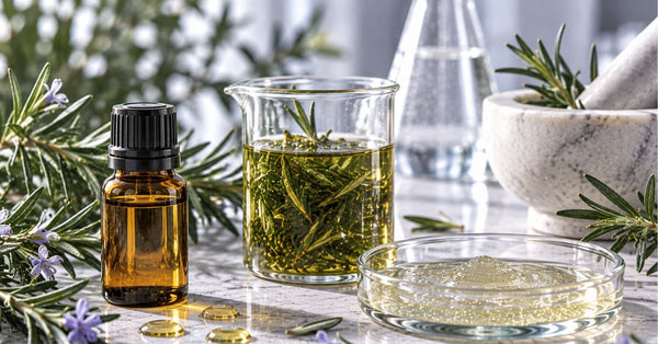 Rosmarino in cosmetica: olio essenziale o estratto?
