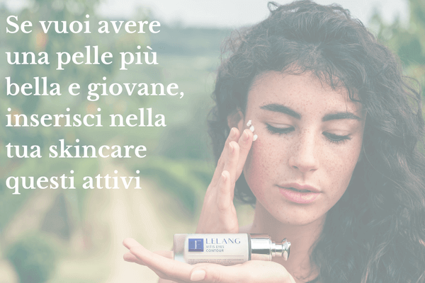 Attivi cosmetici contro l'invecchiamento cutaneo precoce