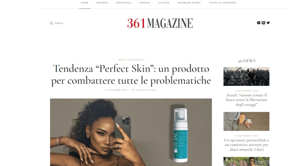 361 Magazine - Tendenza "Perfect Skin": un prodotto per combattere tutte le problematiche