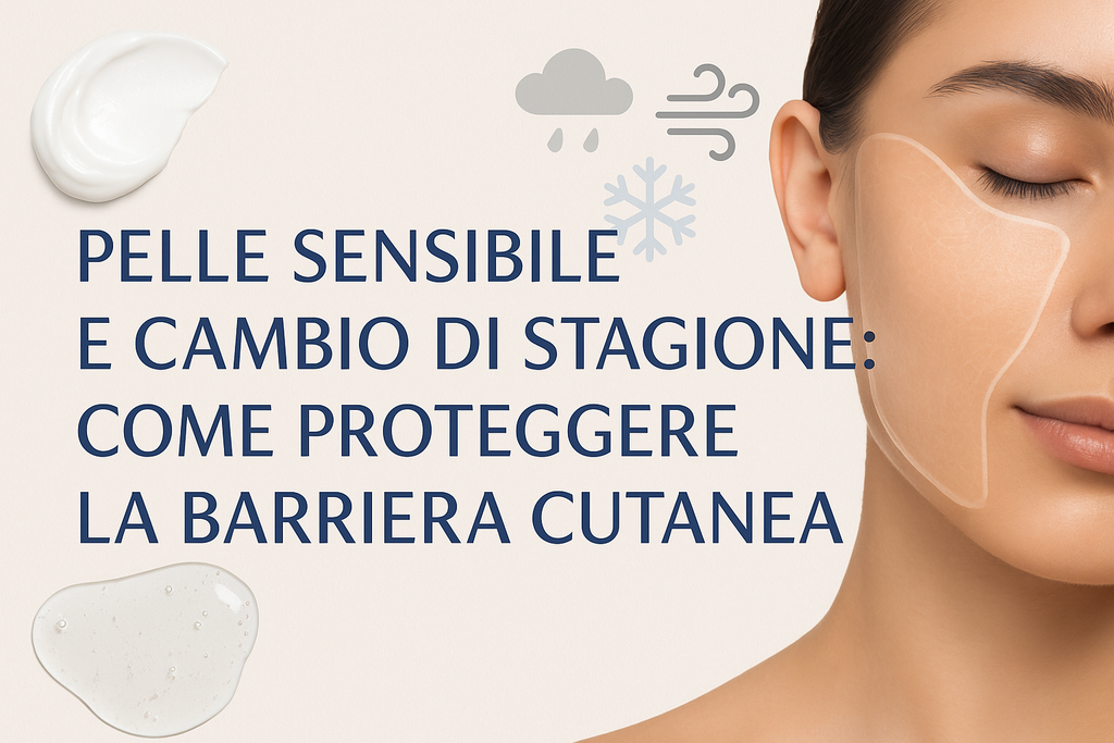 Pelle Sensibile e Cambio di Stagione: Come Proteggere la Barriera Cutanea