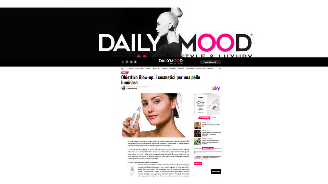 Daily Mood - Obiettivo Glow-up: i cosmetici per una pelle luminosa