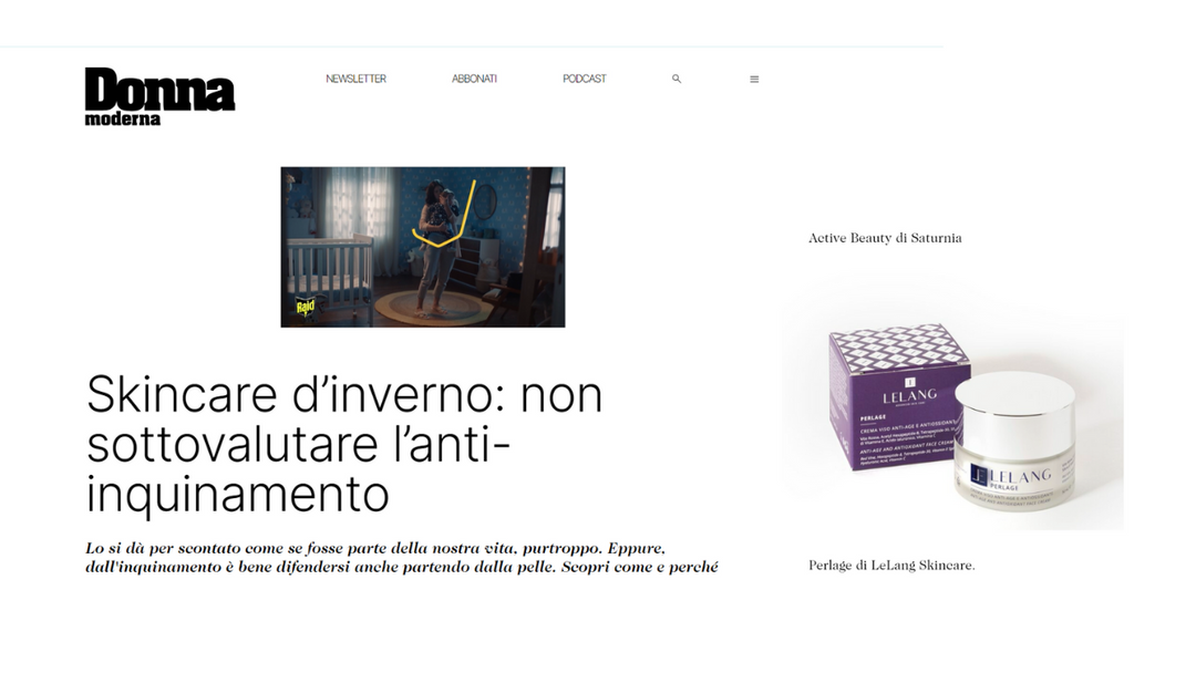 Donna Moderna - Skincare d’inverno: non sottovalutare l’anti-inquinamento