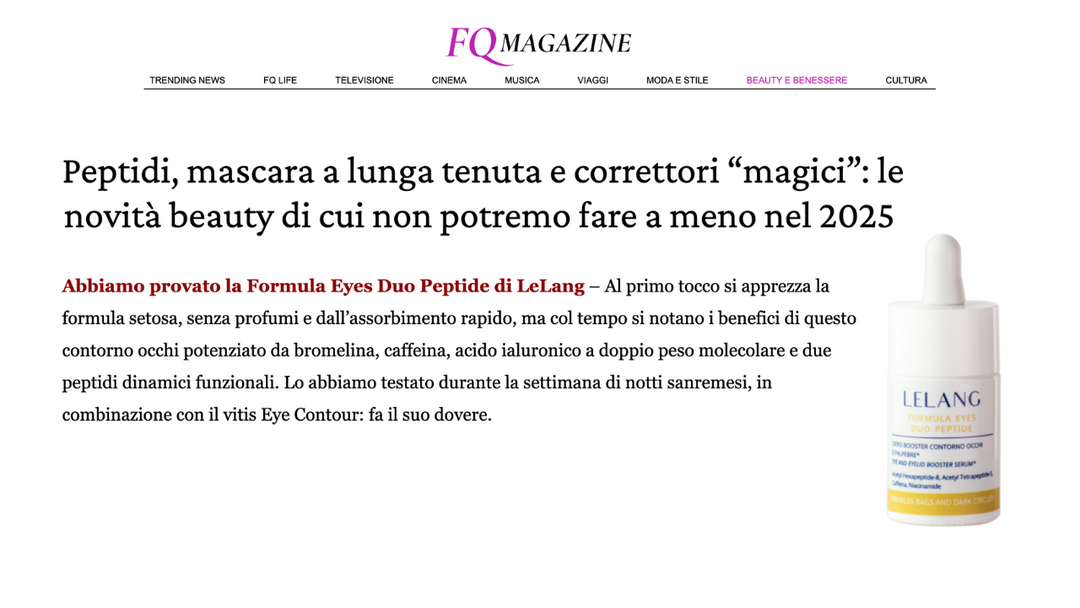 Il Fatto Quotidiano - Peptidi, mascara a lunga tenuta e correttori “magici”: le novità beauty di cui non potremo fare a meno nel 2025