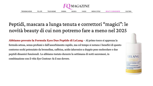 Il Fatto Quotidiano - Péptidos, máscara de pestañas de larga duración y correctores “mágicos”: las novedades de belleza de las que no podremos prescindir en 2025