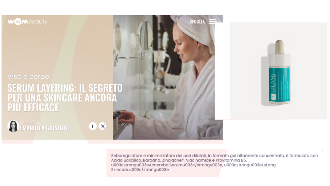 The Wom Beauty - Serum layering: il segreto per una skincare ancora più efficace