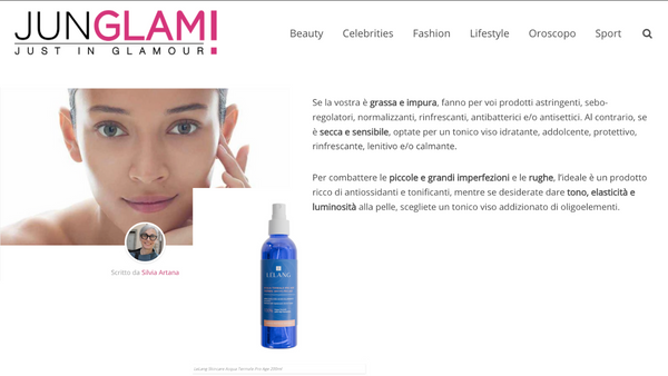 Junglam! - Face toner: what it is for and how to choose it