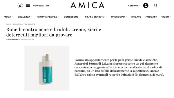 Amica - Remedies against acne and pimples: best creams, serums, and cleansers to try