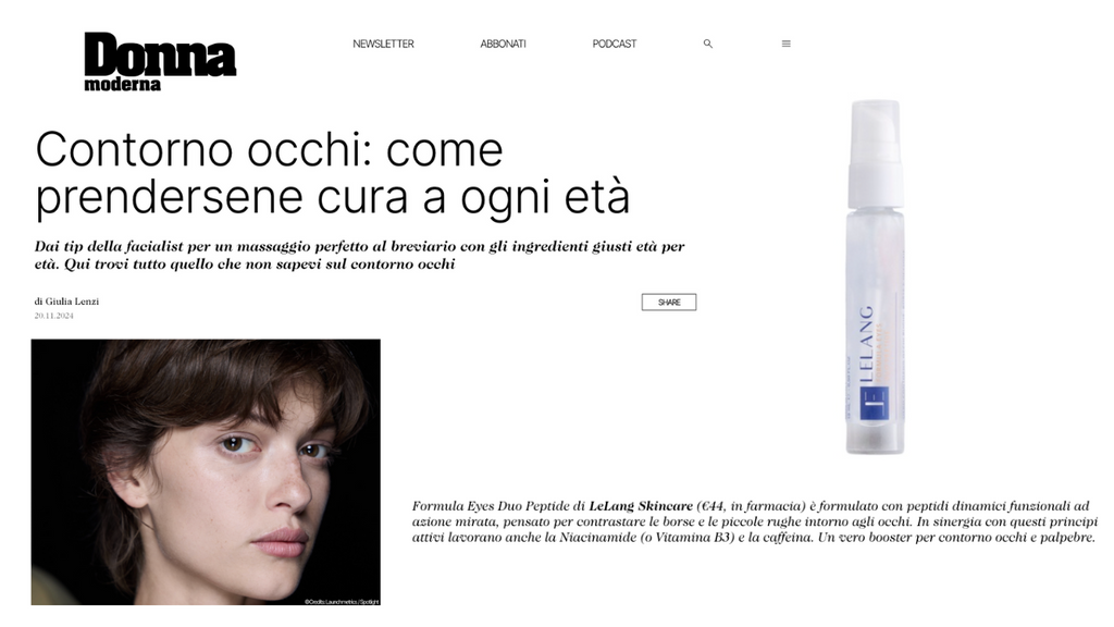 Donna Moderna - Contorno occhi: come prendersene cura a ogni età