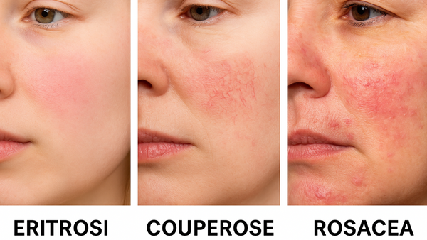 Erythrose, Couperose oder Rosazea? Wenn die Haut rot wird