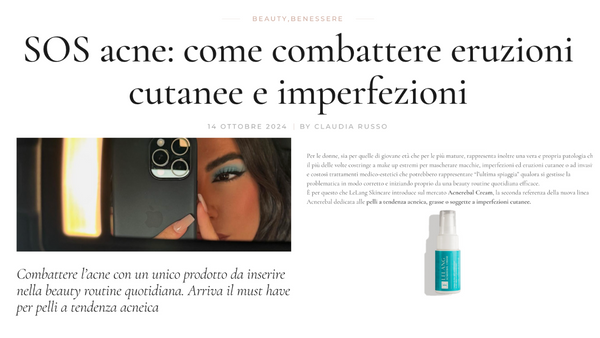 361 Magazine - SOS acne: come combattere eruzioni cutanee e imperfezioni