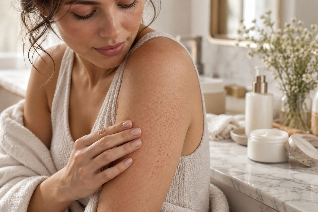 Cheratosi pilare: perché le braccia sembrano pelle d'oca, cosa fare