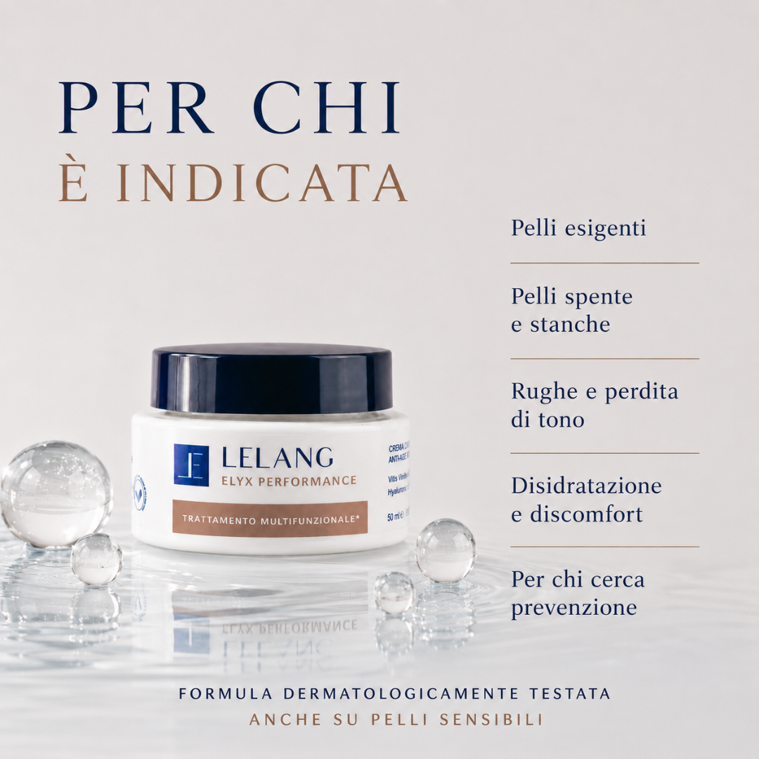 Elyx Performance LeLang: a chi è indicata la crema rigenerante