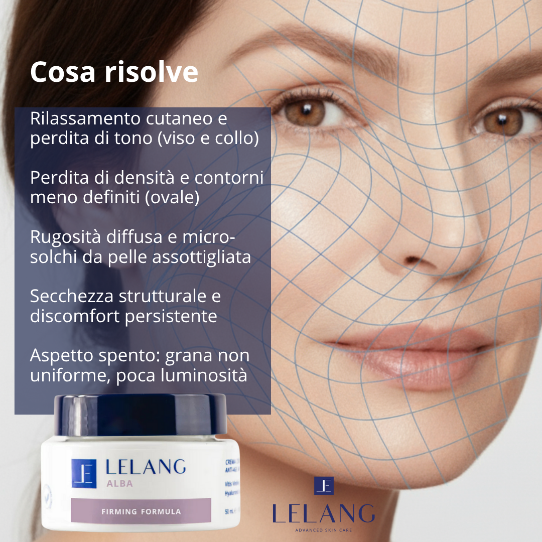 Alba LeLang: cosa risolve la crema viso rassodante
