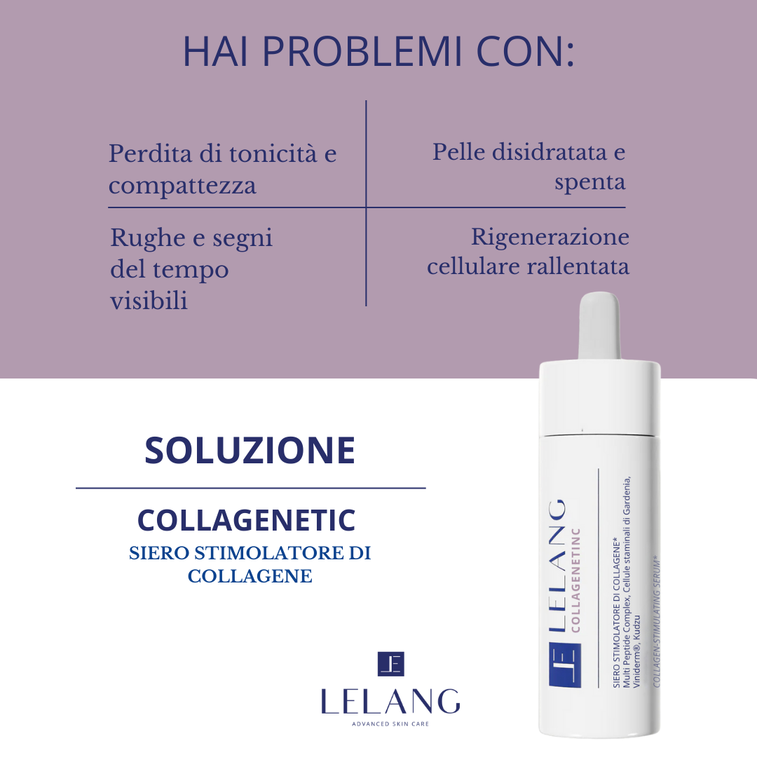 Collagenetic Serum LeLang: i problemi della pelle e la soluzione