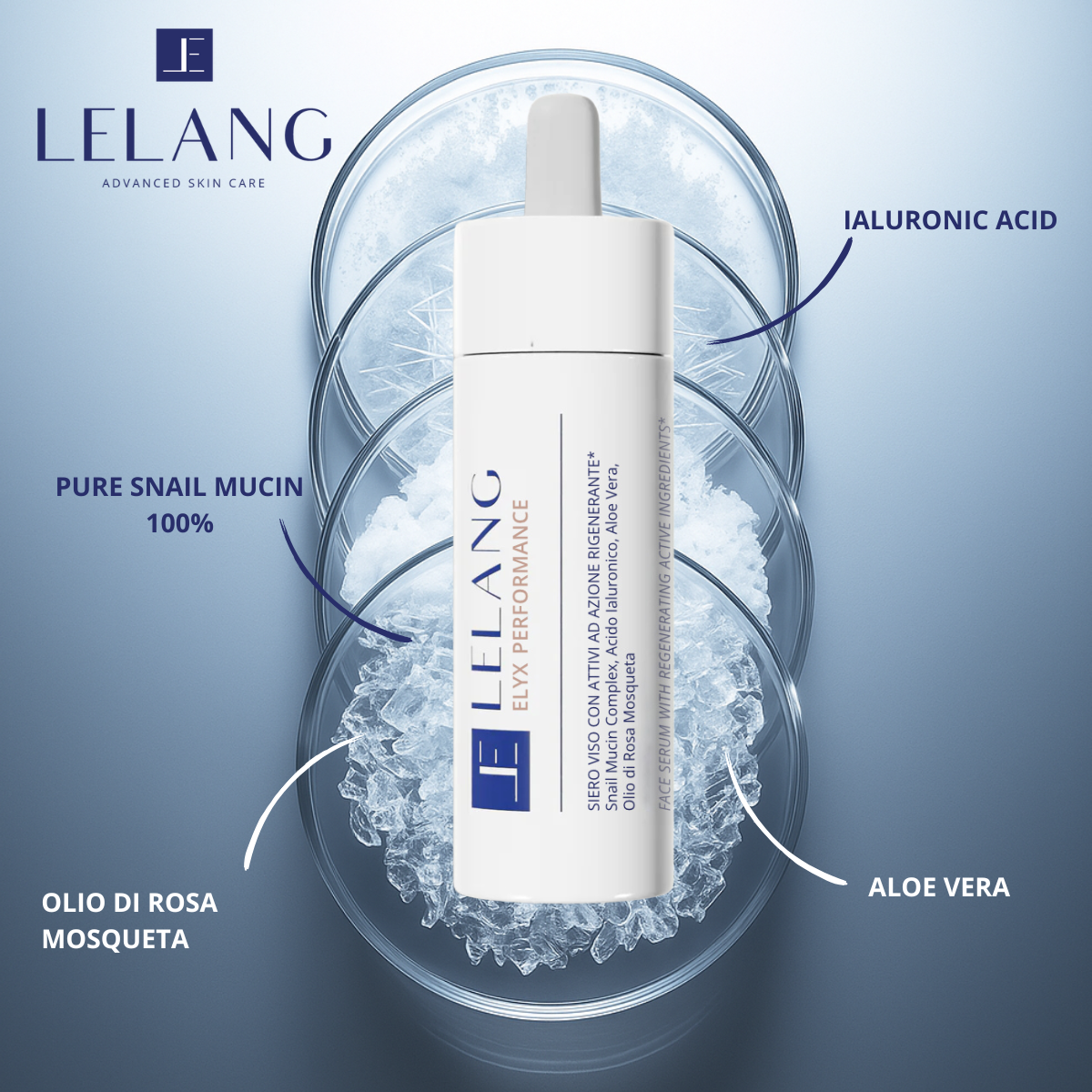 Elyx Performance Serum LeLang: gli ingredienti del siero