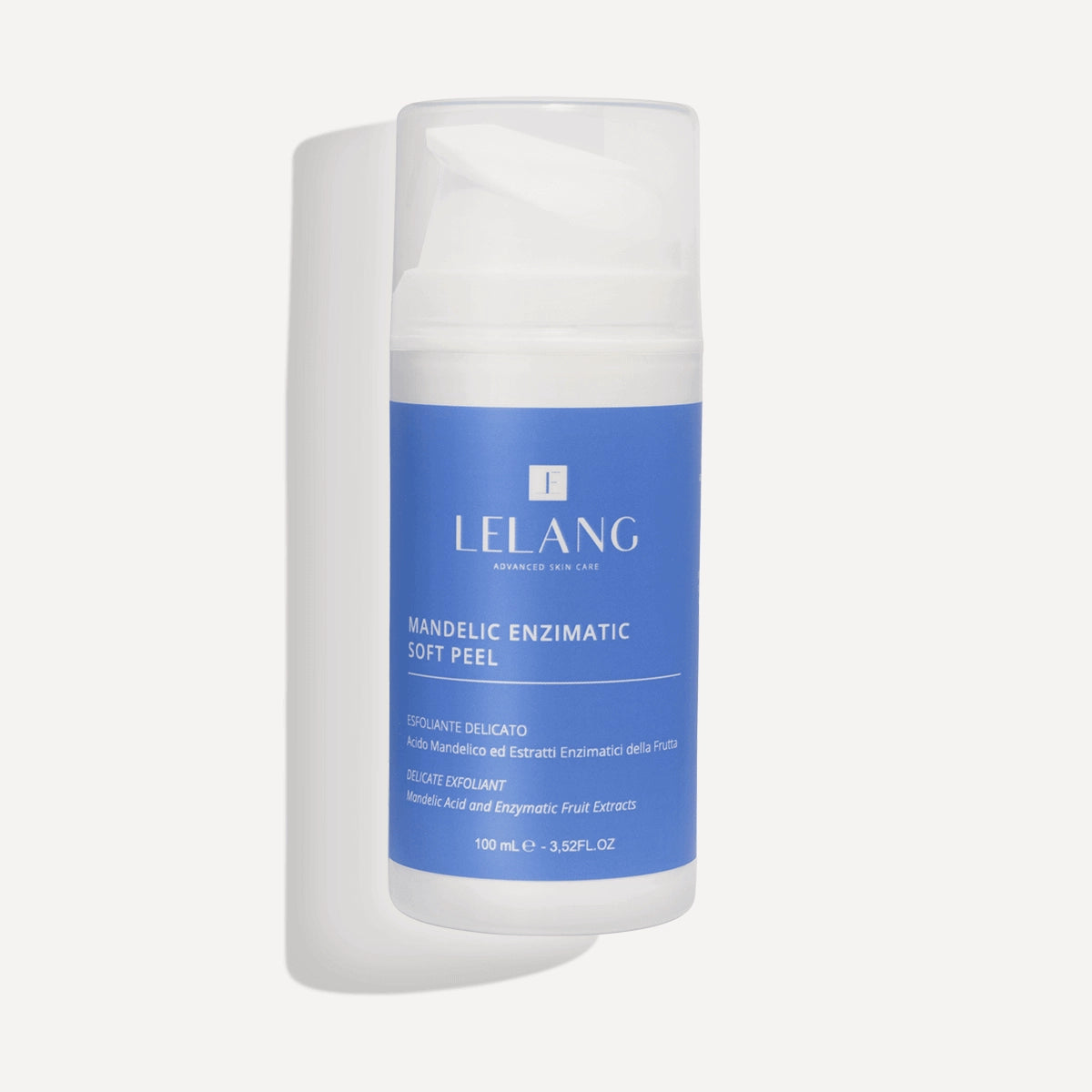 Mandelic Enzymatic Soft Peel LeLang, peeling viso all'acido mandelico in airless
