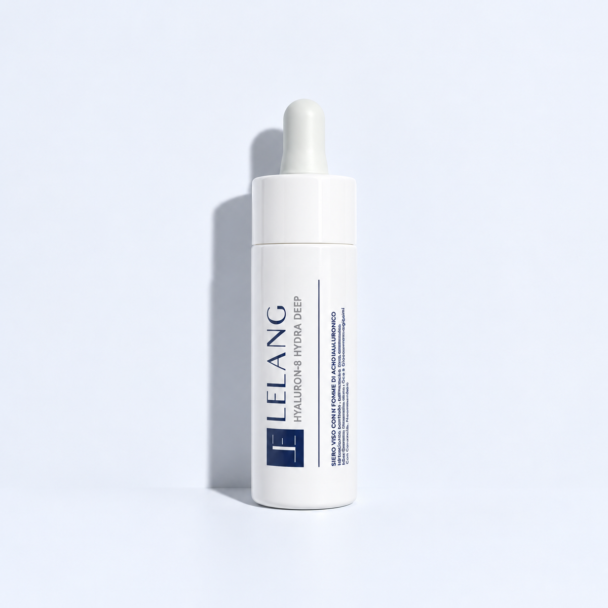 Hyaluron 8 Hydra Deep, siero viso all'acido ialuronico LeLang Skin Care, flacone 30 ml