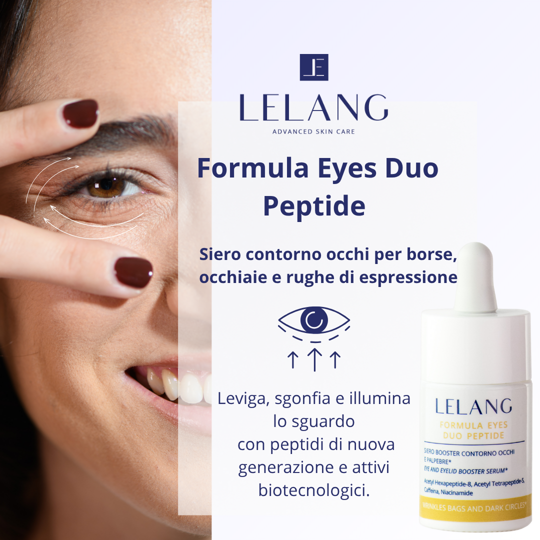 Formula Eyes Duo Peptide LeLang, contorno occhi ai peptidi