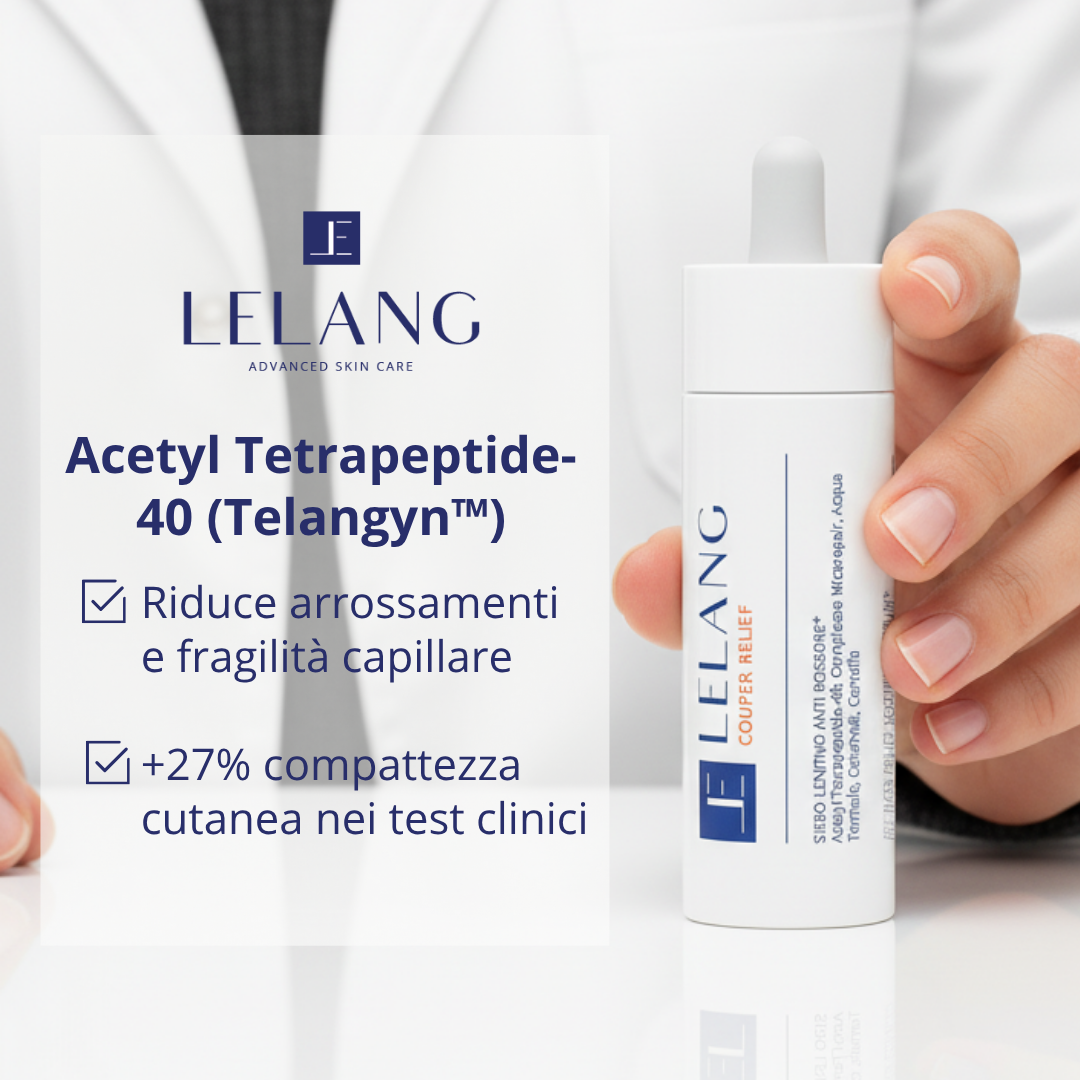 Couper Relief LeLang con Acetyl Tetrapeptide-40 (Telangyn)