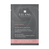 Bustina LeLang Skinage Advance maschera viso all'argilla rosa Ultra Fill & Pro Age con Q10, ceramidi, acido ialuronico e complesso dermotensore