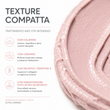 Texture compatta all'argilla rosa della maschera LeLang Skinage – trattamento anti-età intensivo con calamine, ceramidi, Palmitoyl Tripeptide-5, Q10 e acido ialuronico
