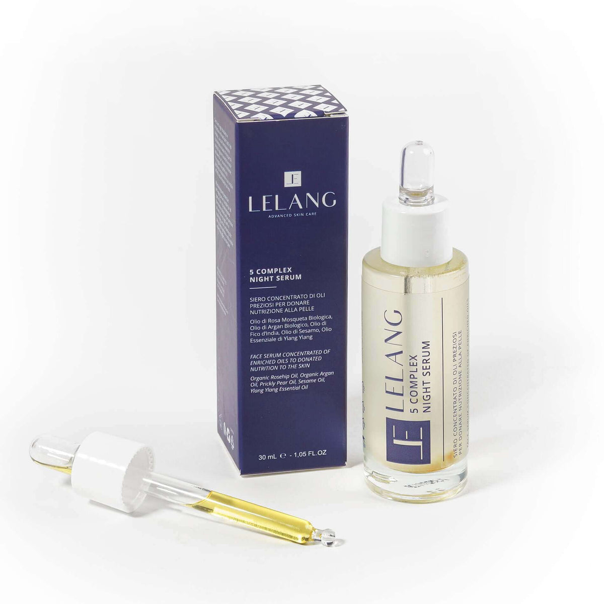 5 complex night serum con confezione - LeLang®