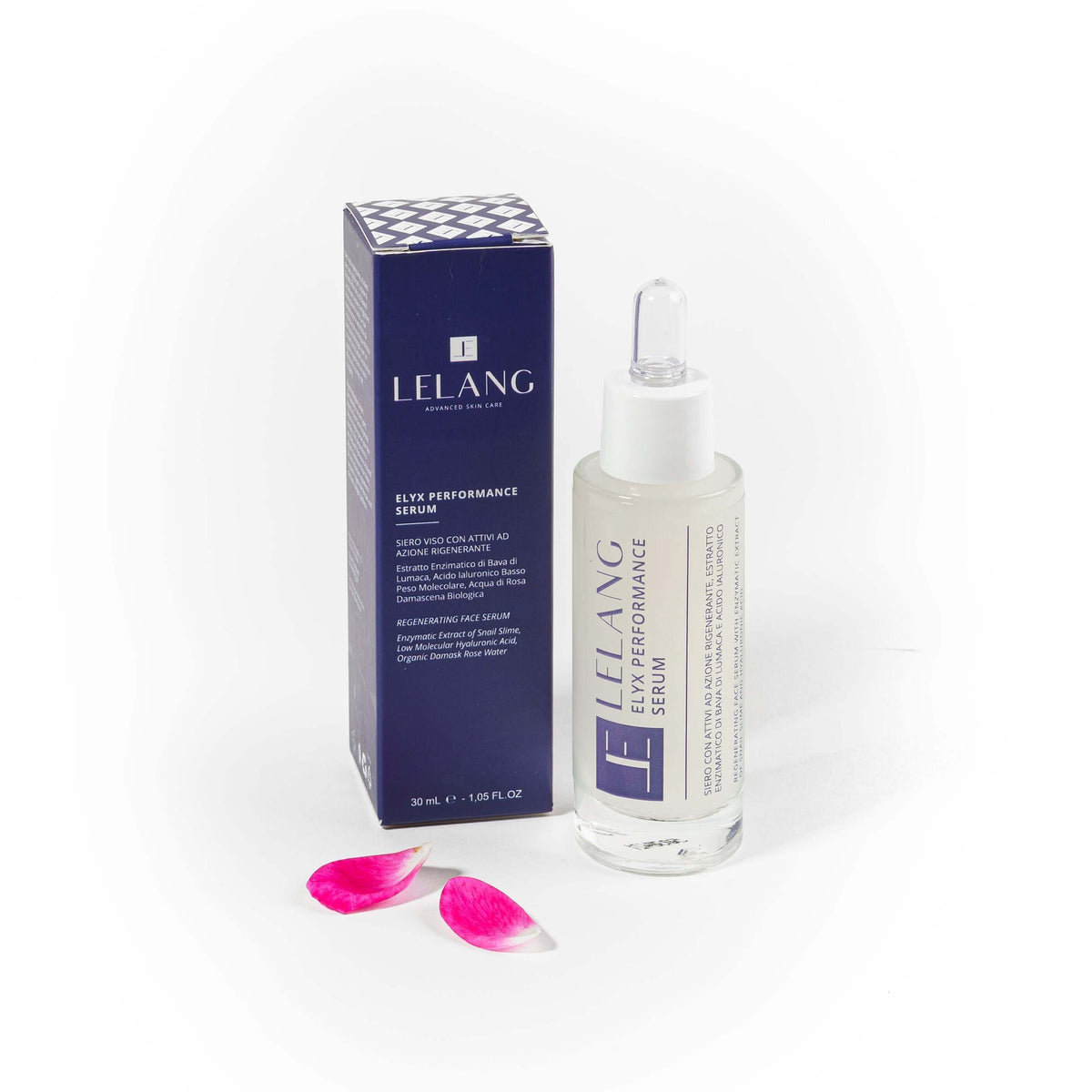 Elyx Performace serum con confezione - LeLang® - Siero rigenerante viso